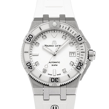 モーリス ラクロア アイコン ベンチュラー AI6057-SSL70-150-7 ホワイト メンズ 時計 【中古】【wristwatch】