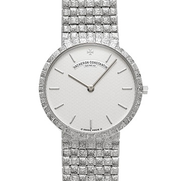 ヴァシュロン コンスタンタン メシュドール ラウンド 33093/206G-7 シルバー メンズ 時計 【中古】【wristwatch】