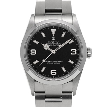 ロレックス エクスプローラー 114270 ブラック メンズ 時計 【中古】【wristwatch】