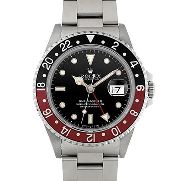 ロレックス GMTマスターII 16710 ブラック メンズ 時計 【中古】【wristwatch】