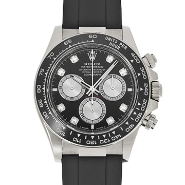 ロレックス コスモグラフ デイトナ 126519LNG ブライトブラック/シルバー/ダイヤモンド メンズ 時計 【中古】【wristwatch】