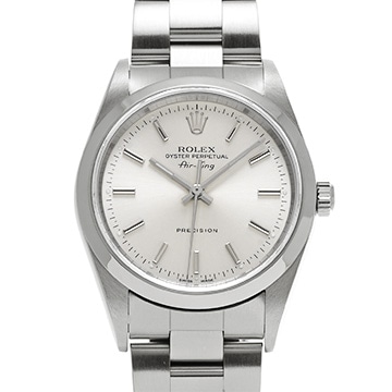 ロレックス エアキング 14000 シルバー メンズ 時計 【中古】【wristwatch】