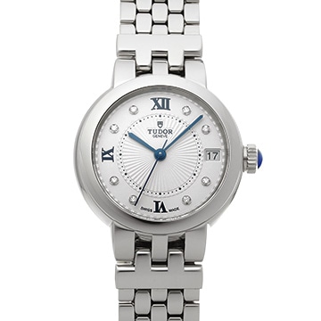 チューダー / チュードル クレア ドゥ ローズ 35800 シルバー/ダイヤモンド レディース 時計 【中古】【wristwatch】