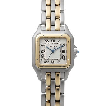 カルティエ パンテール MM 83083242 アイボリー ユニセックス 時計 【中古】【wristwatch】