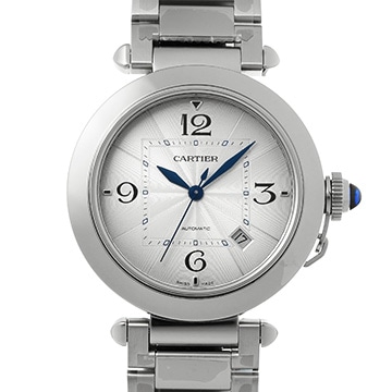 カルティエ パシャ ドゥ カルティエ 41mm WSPA0009 シルバー メンズ 時計 【中古】【wristwatch】