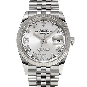 ロレックス デイトジャスト 36 126234 シルバー/ダイヤモンド メンズ 時計 【中古】【wristwatch】