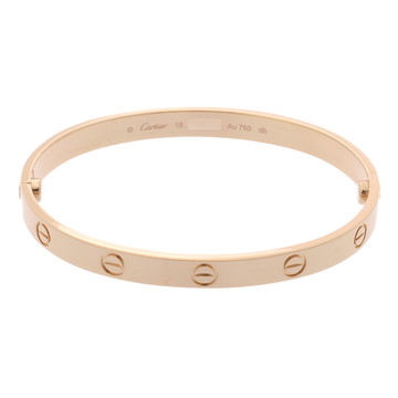 カルティエ ラブブレスレット #18 新型 ゴールド K18イエローゴールド YG レディース ジュエリー 【中古】【jewelry】