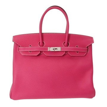 エルメス バーキン 35 ローズティリアン ヴォーエプソン レディース バッグ 【中古】【bag】