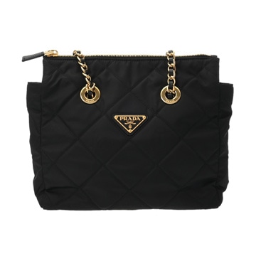 プラダ チェーントートバッグ Re-Edition1995 ブラック 1BG468 ナイロン レディース バッグ 【中古】【bag】