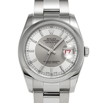ロレックス デイトジャスト 116200 シルバー メンズ 時計 【中古】【wristwatch】