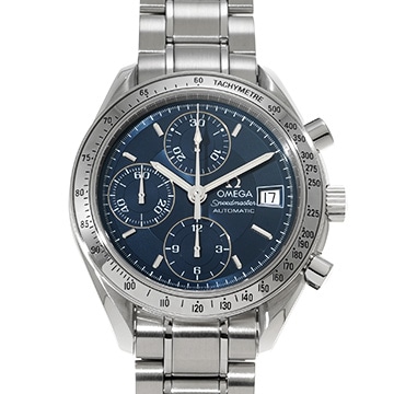 オメガ スピードマスター デイト 3513.80 ブルー メンズ 時計 【中古】【wristwatch】