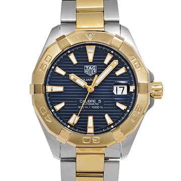 タグ ホイヤー アクアレーサー キャリバー5 WBD2120.BB0930 ブルー メンズ 時計 【中古】【wristwatch】
