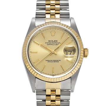 ロレックス デイトジャスト 16233 シャンパン メンズ 時計 【中古】【wristwatch】