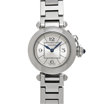 カルティエ ミスパシャ W3140007 シルバー レディース 時計 【中古】【wristwatch】