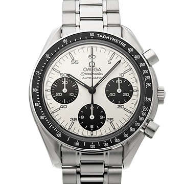 オメガ スピードマスター オートマティック 丸井限定 3510.21 ホワイト/ブラック メンズ 時計 【中古】【wristwatch】