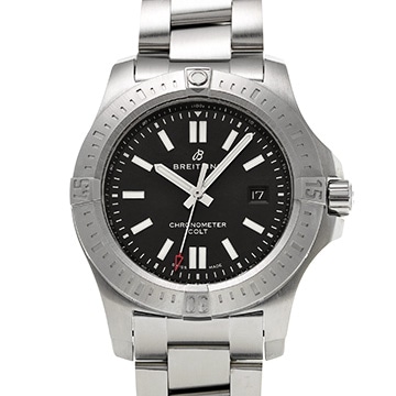 ブライトリング コルト オートマチック 44 A17388101B1A1 ブラック メンズ 時計 【中古】【wristwatch】