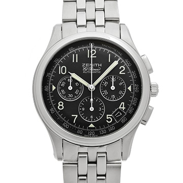 ゼニス クラス エル・プリメロ 02.0500.400/24 ブラック メンズ 時計 【中古】【wristwatch】
