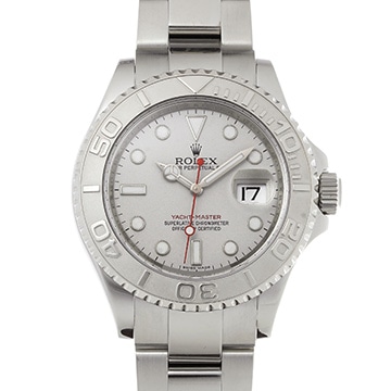 ロレックス ヨットマスター ロレジウム 16622 シルバー メンズ 時計 【中古】【wristwatch】