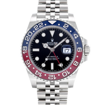 ロレックス GMTマスター II 126710BLRO ブラック メンズ 時計 【中古】【wristwatch】