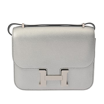 エルメス コンスタンス3 18 ミロワール アルジャン シェーブルシャムキラ レディース バッグ 【新品】【bag】