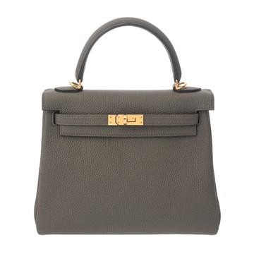 エルメス ケリー 25 内縫い 2WAY   エタン トゴ レディース バッグ 【未使用】【bag】