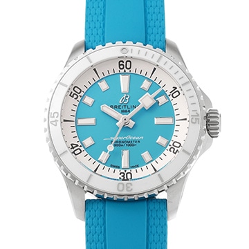 ブライトリング スーパーオーシャン オートマチック 36 A17377211C1S1 ターコイズ メンズ 時計 【中古】【wristwatch】