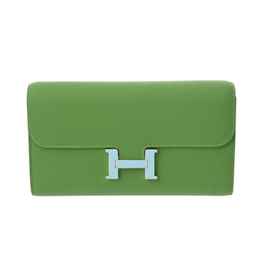 エルメス コンスタンス ロングトゥーゴー  ヴェールユッカ ヴォーエプソン レディース 財布 【未使用】【purse】