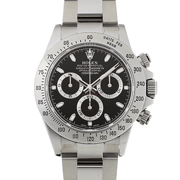 ロレックス コスモグラフ デイトナ 116520 ブラック メンズ 時計 【中古】【wristwatch】