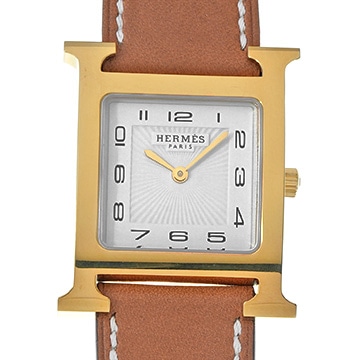 エルメス Hウォッチ HH1.510 ホワイト ユニセックス 時計 【中古】【wristwatch】