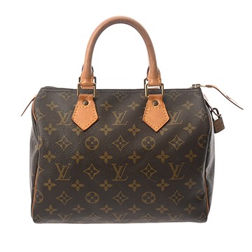 ルイ ヴィトン モノグラム スピーディ 25 ブラウン M41528 モノグラムキャンバス レディース バッグ 【中古】【bag】
