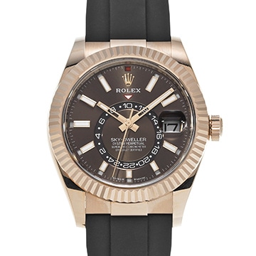 ロレックス スカイドゥエラー 336235 チョコレート メンズ 時計 【中古】【wristwatch】