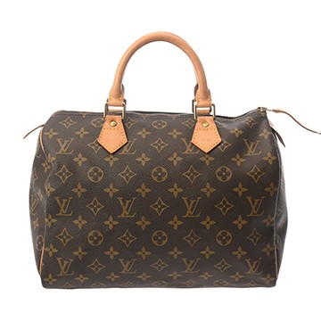 ルイ ヴィトン モノグラム スピーディ 30 マロン M41526 モノグラムキャンバス レディース バッグ 【中古】【bag】