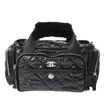 シャネル マトラッセ ボーリングバッグ ブラック AS4364 ナイロン レディース バッグ 【中古】【bag】
