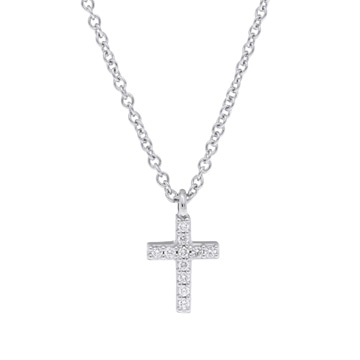 ティファニー メトロクロスネックレス シルバー K18ホワイトゴールド WG レディース ジュエリー 【中古】【jewelry】