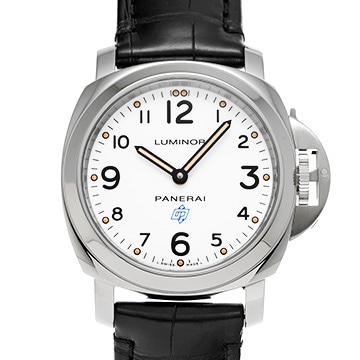 パネライ ルミノール ベース ロゴ PAM00630 ホワイト メンズ 時計 【中古】【wristwatch】