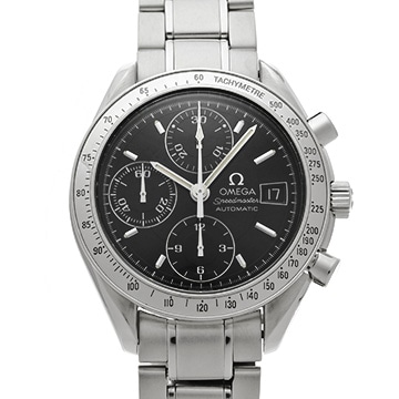 オメガ スピードマスター デイト 3513.50 ブラック メンズ 時計 【中古】【wristwatch】
