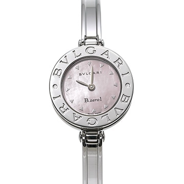 ブルガリ ビーゼロワン BZ22S ピンクシェル レディース 時計 【中古】【wristwatch】