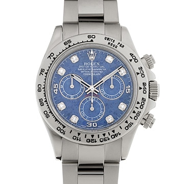 ロレックス コスモグラフ デイトナ 116509G ソーダライト/ダイヤモンド メンズ 時計 【中古】【wristwatch】