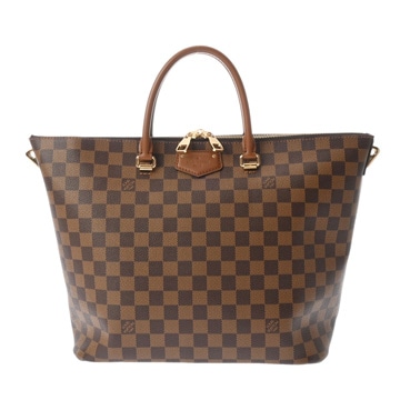 ルイ ヴィトン ダミエ ベルモント ブラウン N63169 ダミエキャンバス レディース バッグ 【中古】【bag】