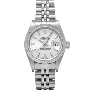 ロレックス デイトジャスト 79174 シルバー レディース 時計 【中古】【wristwatch】