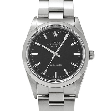 ロレックス エアキング 14000 ブラック メンズ 時計 【中古】【wristwatch】