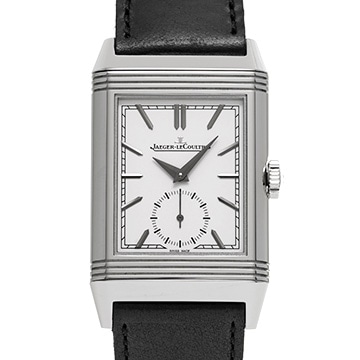 ジャガー ルクルト レベルソ トリビュート スモールセコンド Q713842J シルバー メンズ 時計 【中古】【wristwatch】