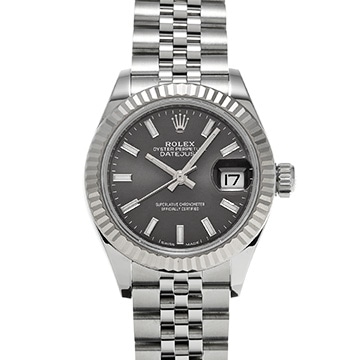 ロレックス レディ デイトジャスト 279174 ダークグレー レディース 時計 【中古】【wristwatch】