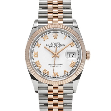 ロレックス デイトジャスト 36 126231 ホワイト メンズ 時計 【中古】【wristwatch】