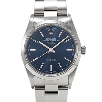 ロレックス エアキング 14000 ブルー メンズ 時計 【中古】【wristwatch】