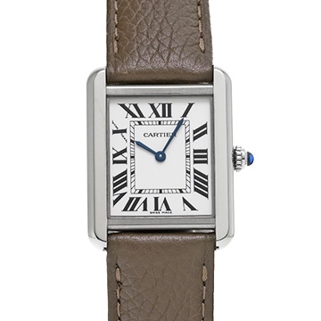 カルティエ タンク ソロ SM WSTA0030 シルバー レディース 時計 【中古】【wristwatch】