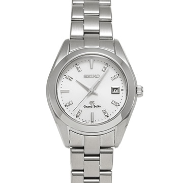 グランドセイコー クォーツ STGF073 シルバー/ダイヤモンド レディース 時計 【中古】【wristwatch】
