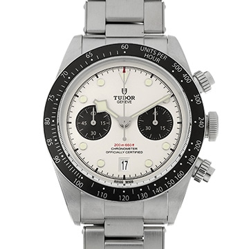 チューダー / チュードル ブラックベイ クロノ 79360N ホワイト/ブラック メンズ 時計 【中古】【wristwatch】