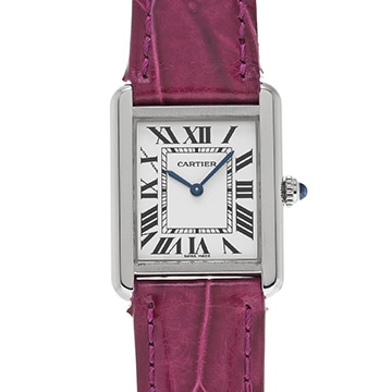 カルティエ タンク ソロ SM WSTA0030 シルバー レディース 時計 【中古】【wristwatch】