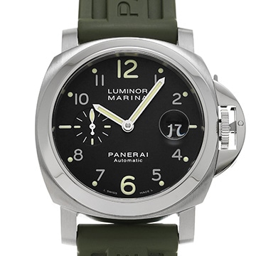 パネライ ルミノールマリーナ PAM00164 ブラック メンズ 時計 【中古】【wristwatch】